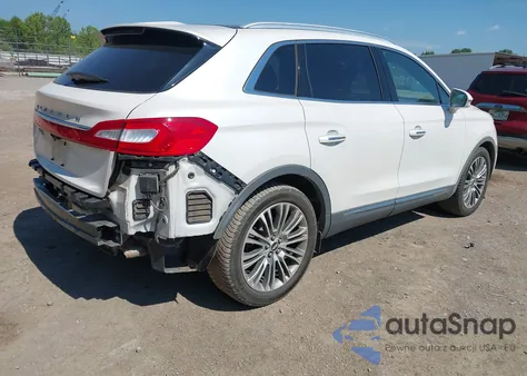 2016 Lincoln Mkx Reserve из США, поврежденный, VIN 2LMPJ6LR1GBL33101